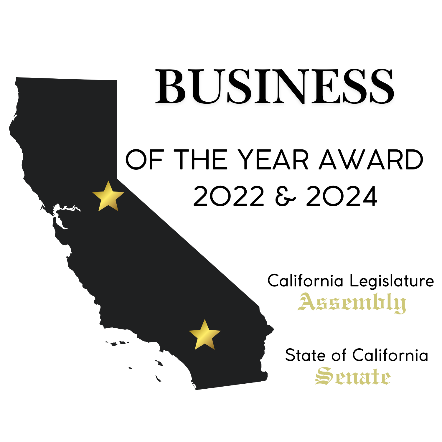 Business of the Year Award 2022 & 2024 Business of the Year Award 2022 & 2024
